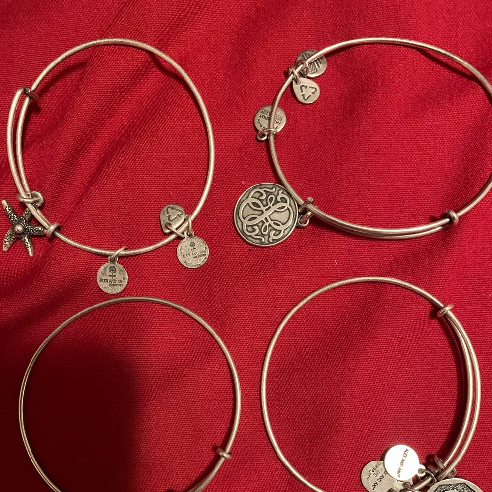🚫SOLD🚫Alex and Ani Silver Bracelets - Picture 10 of 12